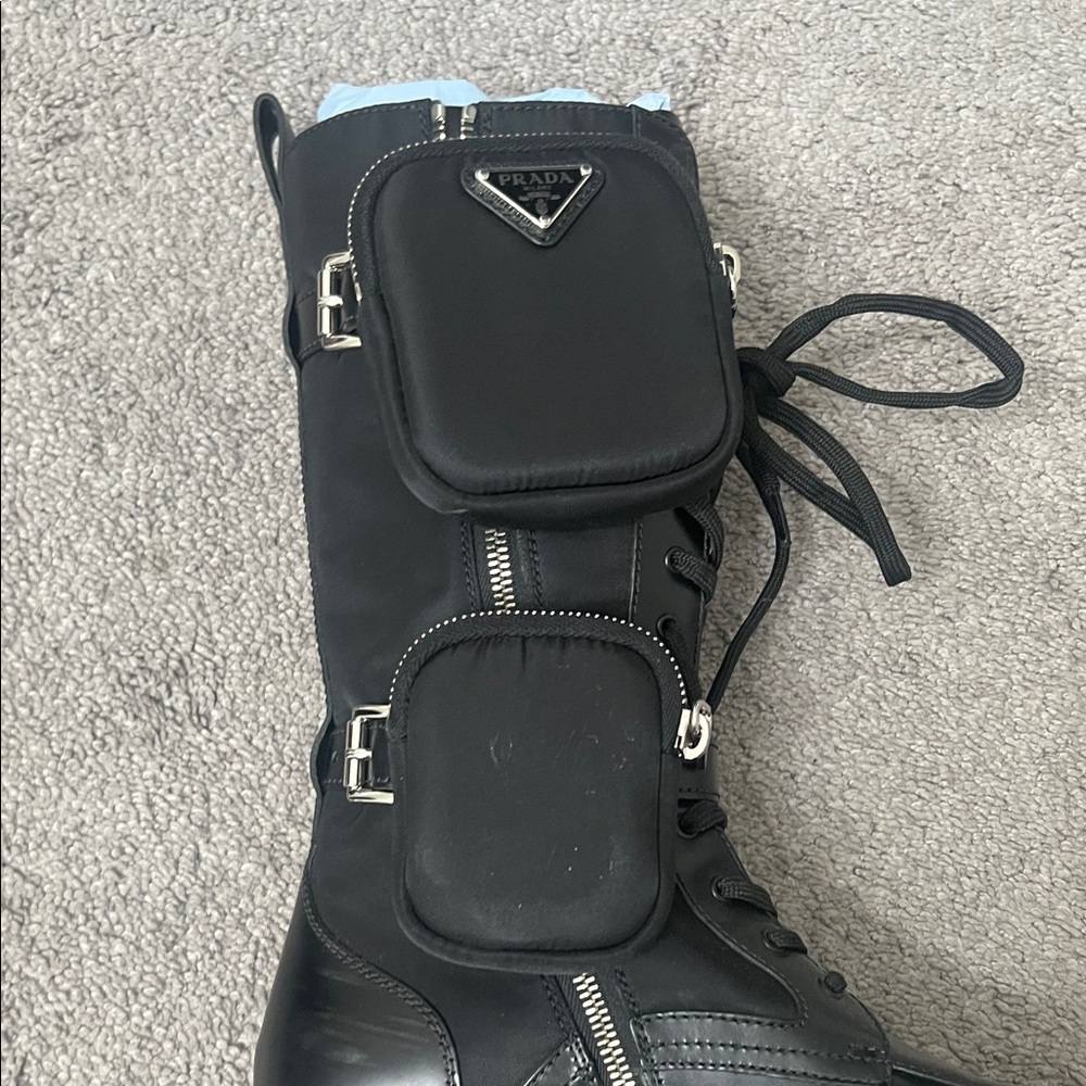 Prada Monolith Boots - Picture 6 of 13